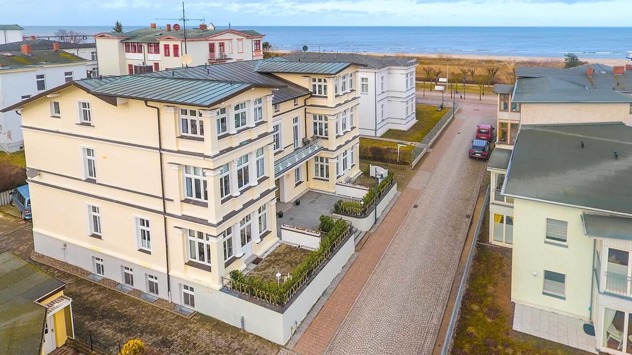 Villa Albertine Ostseebad Heringsdorf Exterior foto